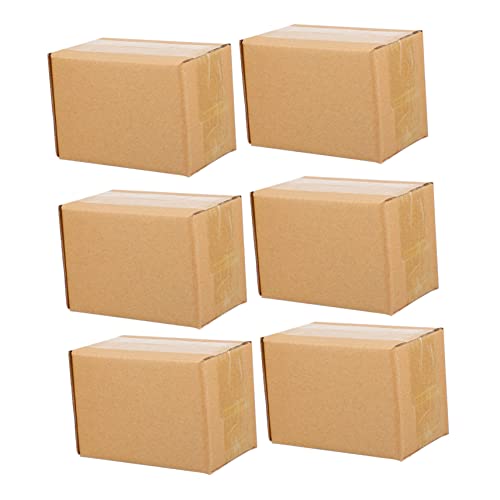 Happyyami 20Piezas Cajas de Cartón Pequeñas de Almacenamiento de Cartón Envío y Empaque de Artículos Frágiles