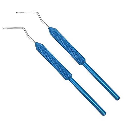 Lucky Farm Beekeeping Shift pin Worm Moving Grafting Tools 2pcs Stainless Steel Needle Beekeeper Bee Rearing Feeding Equipment