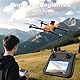 GPS Drohne mit Kamera 4K, 4.5 LCD RC Bildschirm,Follow Me Drohne GPS Professional Auto Return Home,Intelligente Hindernisvermeidung für Beginner,Kreisflug Optische Fluss Positionierung