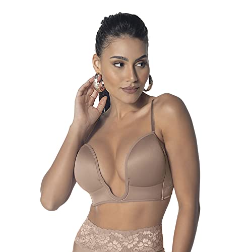 Sutiã Decote Profundo DeMillus 63022 Sem Aro