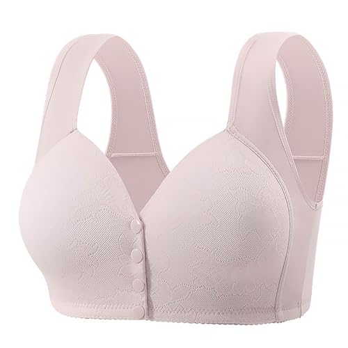 Soutien-gorge push up sans armature invisible sous les vêtements fins fermeture avant