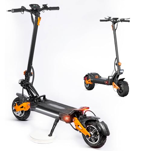 Tigoten Electric Scooter for Adults - 6000W Dual Motor Offroad Electric Scooter Up to 52MPH, Range to 60+ Miles, 11 inch Tubeless Off-Road Tires Fast Electic Scooter for Commuting -  Zhejiang Yongkang Juhaoyong Technology Co.,Ltd, H9