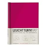 LEUCHTTURM1917 345722 Sprinback Binder PEKA, for 150 Sheets, Berry