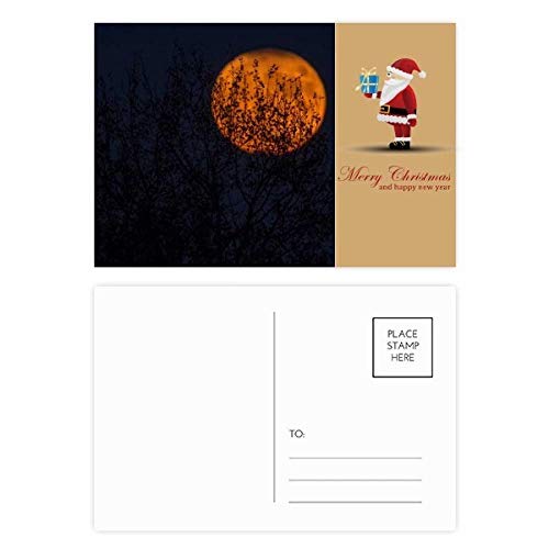 Cartes postales nébuleuses pour illuminer vos messages de Noël bleu