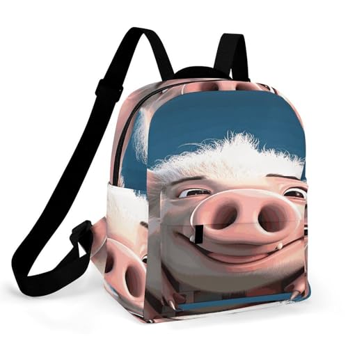 Mochila para mujer premium Oxford sólida de Smiling funcional para portátiles y negocios