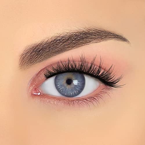 Pinky Goat Pre-glued GISELA Lash, Black, 1 pair (Pack of 1) - Image 4