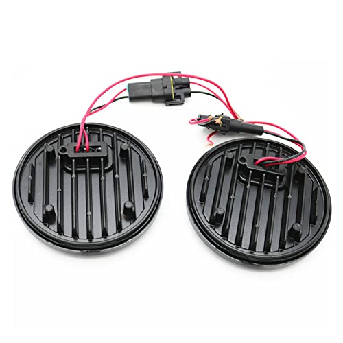 Moto Antibrouillard Phare LED : Accessoires de Protection 4.5 Pouces pour Moto Harley - 5