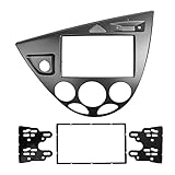 100%nuevo Yi Pin Double 2 DIN Radio FASCISIAS Ajuste para Ford Fiesta 1995-2001 Focus Focus MK1 MK1 Kits Dash Panel Stereo Panel FRATURA DVD Frame de la Mano Izquierda (Color Name : Silver, Size : 173x98mm)