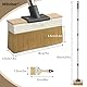 Mitclear Deckenbürste mit Langem Griff, 18cm Tapetenbürste mit Verlängerungsstangen, Kleisterbürste, Flächenstreicher, Malerbürste, Borstenpinsel, Lasurpinsel Holz Außen, Flächenpinsel