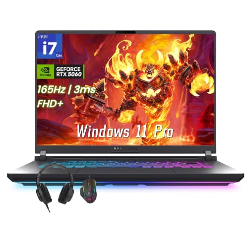 Image of ASUS ROG Strix G16 Gaming Laptop, NVIDIA RTX 5060, 32GB DDR5, 1TB SSD