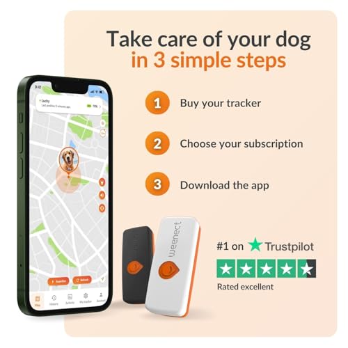 Weenect Dog XS - GPS Tracker for Dogs | Real-time Mini GPS Tracker for Dogs | Waterproof | Smallest model on the market | Operates with a subscription - Image 7