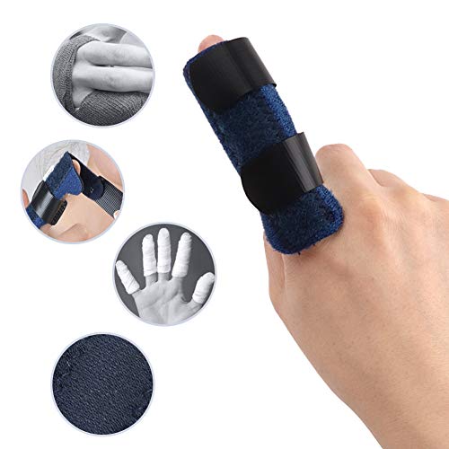 Trigger Talas de dedo, tala de dedo, corretor de fixação ajustável para dedos, suporte para dedos, i