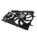 Partsflow Engine Cooling Fan Assembly for 2007 2016 Audi A4 for 2013-2016 Audi A4 Allroad for 2010-2016 Audi A5 for 2013-2016 Audi Allroad for 2009-2017 Audi Q5 for 2013 2014 2015 Audi S4 620-839