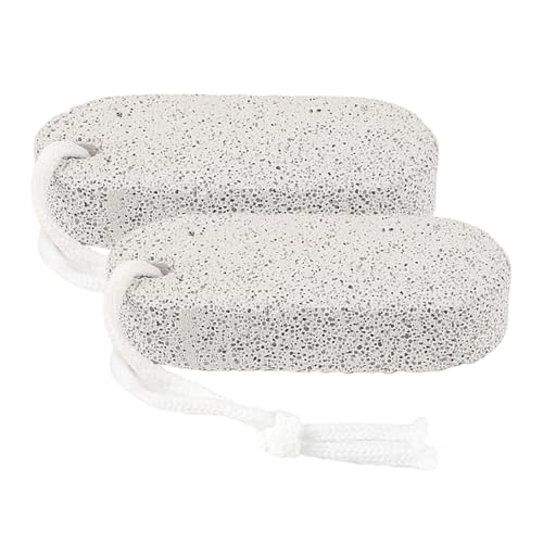 Tisujune Piedra Para Pies, Cuidado Podal Natural, Piedra Pómez Natural Robusta para Talones Manos Codos y Cuerpo - Adultos Hombres y Mujeres