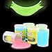 Kicko Glow in the Dark Slime - 6 Pack - Assorted Neon Colors - Toy for Any Child Favor, Birthday
