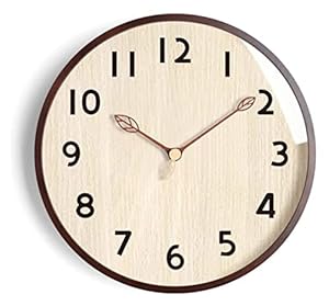 Qulaco BIAO23129 Zegar Ścienny Klasyczny