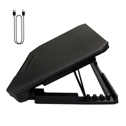 Base Refrigerante para Laptop con Ventiladores Dobles y Puerto USB miniatura 1