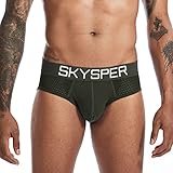 SKYSPER Men's Jockstrap Athletic Supporter Jock Straps Male Underwear