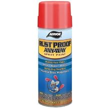 Aervoe 30616-Oz High Performance Safety Rust Proof Enamel Spray Paint, Black