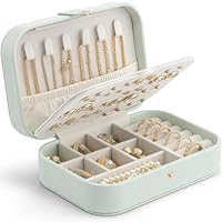Vlando Travel Jewelry Box for Women & Girls, Jewelry Organizer for Home Storage - Aurora 2023