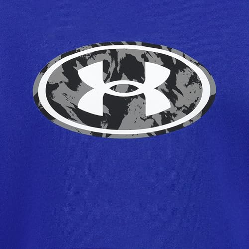 Image of Under Armour Boys' Fleece Pullover Hoodie Sweatshirt, Soft & Comfortable, Relaxed Fit