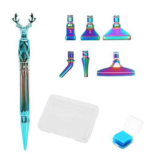 canetas arte diamante | Caneta resina pintura diamantes 5D - Ferramenta coleta resina artesanal para