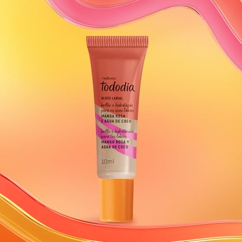 Gloss Labial TodoDia Manga Rosa e Água de Coco 10ml