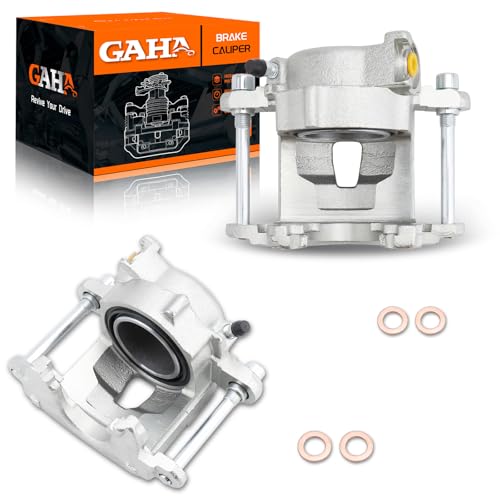 GAHA 184071 184072 Front Left & Right Brake Caliper Without Bracket for Chevrolet S10/Camaro/El Camino, for Buick Century 1978-1981, Regal 1978-1987, for Pontiac Grand Prix Cutlas, for GMC Sonoma