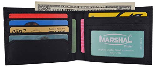 Nylon Boys Slim Thin Bifold Credit Card ID Holder Wallet Men's