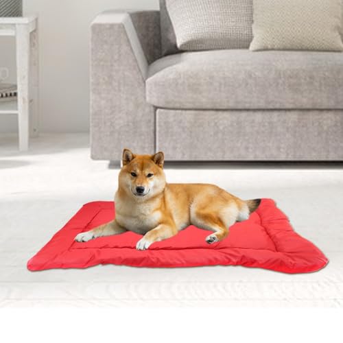 Lit pour chien d'extérieur roulable et tapis portable - 3