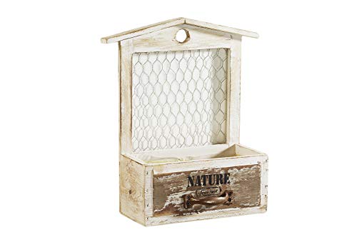 Dynamic24 Deko Holz Mini Pflanzschale Blumentopf Pflanzkasten...