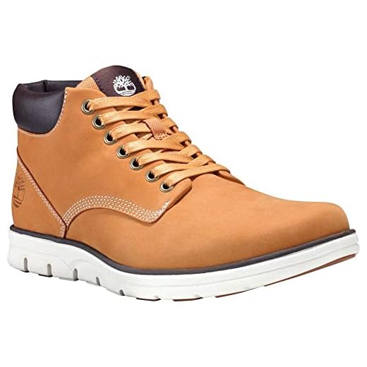 Timberland Bradstreet Chukka Leather, Bottines Homme, Jaune (Wheat Nubuck), 40 EU