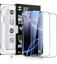 Amazon | 【超クリア】SmartDevil iPhone 17用/iPhone 16 Pro用 ガラス