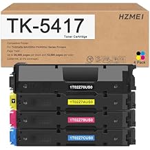 High Yield TK-5417 TK5417 Toner Cartridge with Chip Compatible for Kyocera TASKalfa MA4500ci PA4500ci Series Printer, TK-5417K TK-5417C TK-5417M TK-5417Y Toner