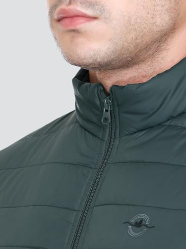 Image of RARE TIMES Men Puffer Jacket | Padded Jacket | Quilted Jacket | Trendy Winter Full Sleeve with Zipper Pocket Jacket (Pack of 1)