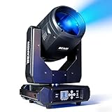 SHEHDS Moving Head Stage Lights 350W 17R Blub 13 Gobos 14 Colors Beam/Frost/Rainbow Stage Effect Spotlights 8 Prisms 8+16+24 Prism 0.2° Parallel DMX512 DJ Lights for Party KTV Bar