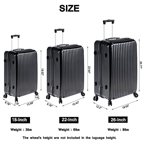 Bagages rigides Miibox robustes et faciles à transporter avec roues 360° - 2