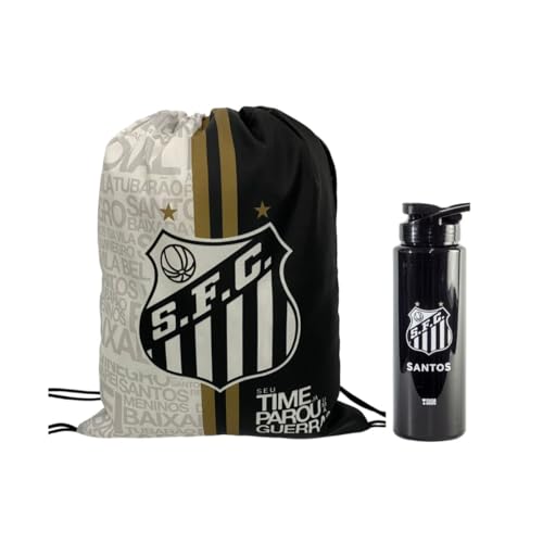Kit Mochila e Garrafa Santos Oficial - Sude