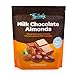 Milk Chocolate Almonds - 2 Pound Bulk Pack - Whole Dry Roasted Milk Chocolate Covered Almonds - Candy for Office, Buffets, Snacking & Gifting - Classic Snack Nuts
