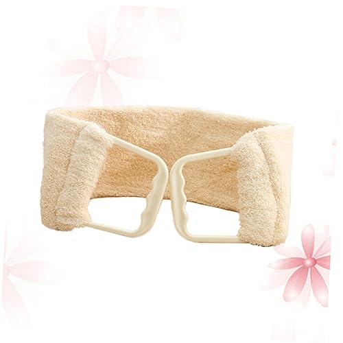 Toalla de baño exfoliante de doble cara con raspador longitudinal de calidad 4