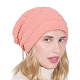 Chaud Hiver Bonnet :Plus confortable et doux pour la peau que vous ne voudrez plus l'enlever. Le épais à côtes fines vous rend élégant à l'intérieur et chaud à l'extérieur. Les bonnets classiques unisexes en tricot chaud de couleur unie pour hommes et femmes vous apporteront les meilleurs soins par temps froid