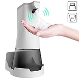 BeauFlw Automatic Soap Dispenser, USB Rechargeable Electric Sensor Foam Soap Pum...
