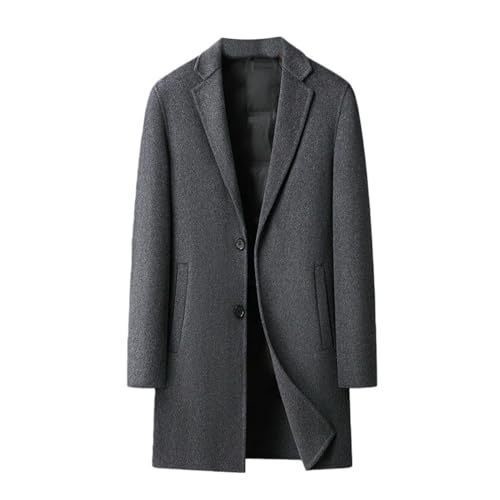 Doudoune polyvalente homme en double tweed et cachemire élégant