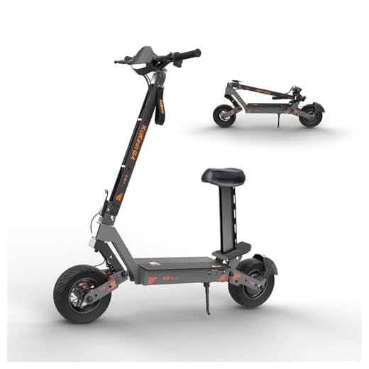Kukirin G4 Electric Scooter for Adults, High Power 2000W Motors, Top Speed 43 MPH, 60V 20Ah Battery, 47 Miles Range 11" Off-Road Tire, Sport E-Scooter with Bag & Lock