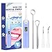 limpieza dental, Limpieza Dental Cepillos Dentales, Limpieza de los Dientes Bucal Limpiador con 2 Modos de Cepillado, 1 Recambio Cabezales kit Limpieza Dental 3 in 1