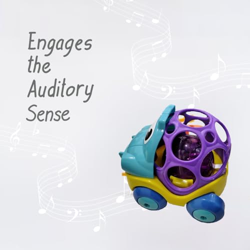 Image of Genie's Toy Bus Activity Musical Car with Light & Sound | Interactive Toy for Kids | BPA Free, Crawling & Sensory Learning Toy for Kids Age 4+ Months