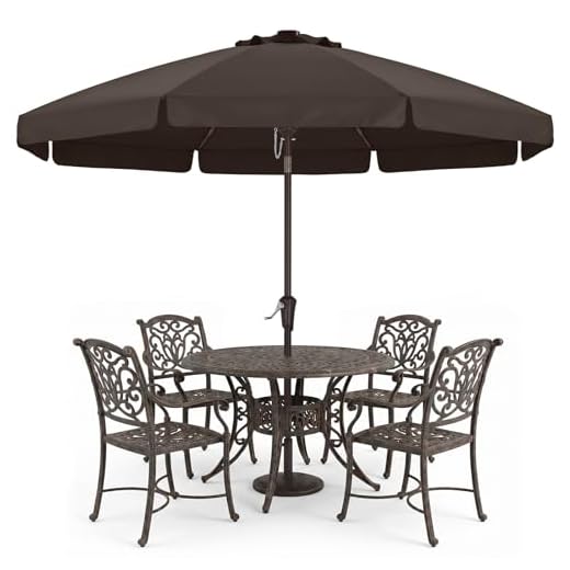 ABCCANOPY 9ft Scalloped Patio Umbrella