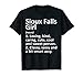 Carte SD SOUTH DAKOTA Sioux Falls Girl - Cadeau amusant pour la maison T-Shirt