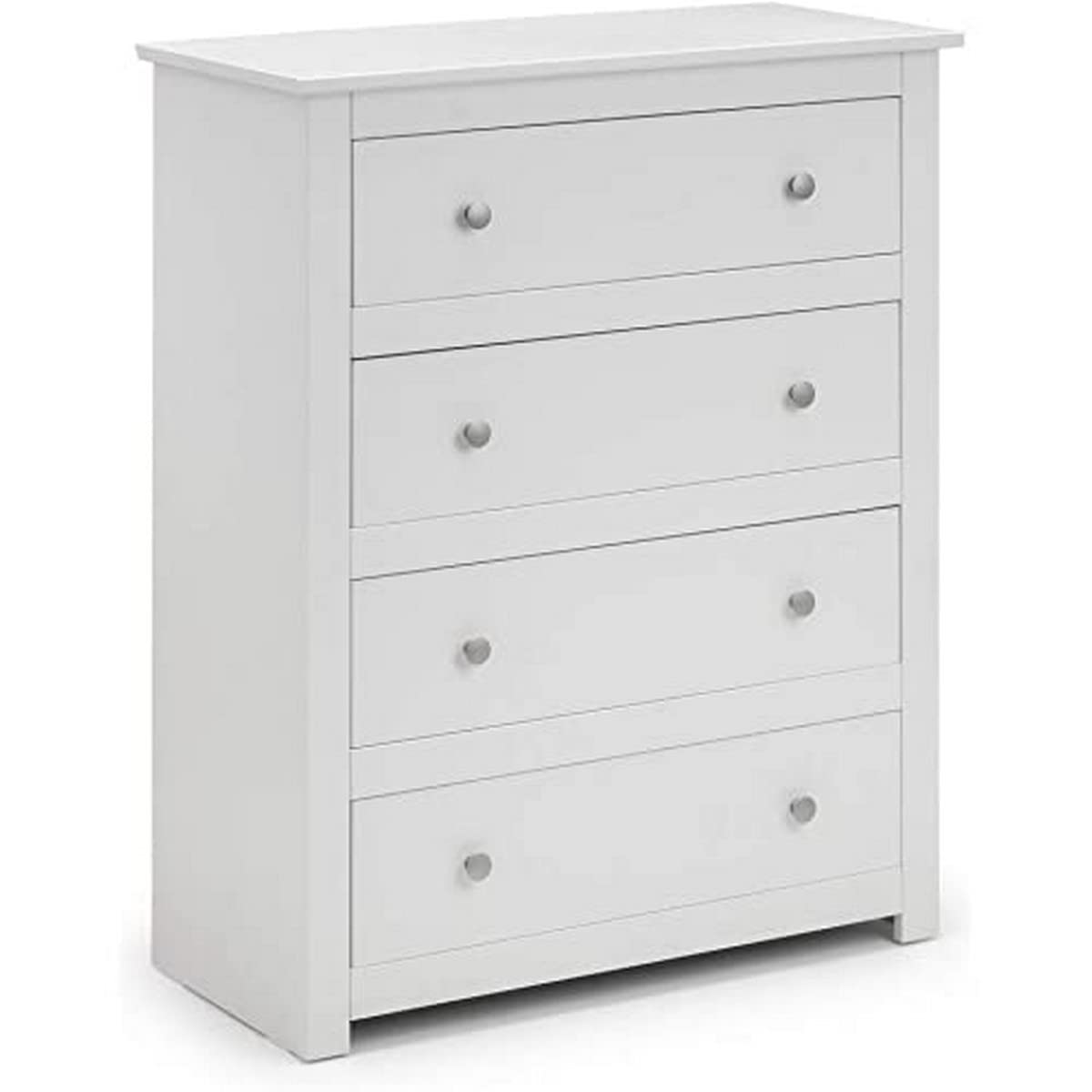 Julian Bowen Radley 4 Drawer Chest - Surf White - Surf White