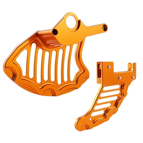 Protecteur de disque frein avant arrière KTM EXC SX 125-450 Orange